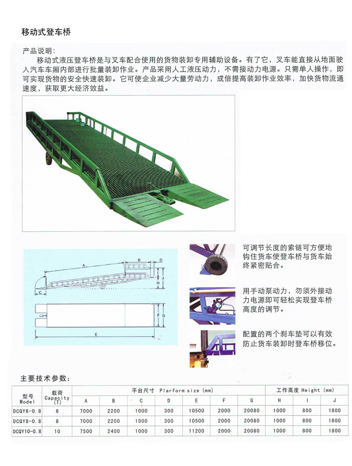 移動(dòng)式登車橋